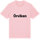 Pink Cotton t-shirt med Örviken fetstil t-shirt
