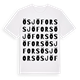 Ösjöfors ordlek t-shirt
