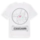 White t-shirt med Oskarshamn t-shirt