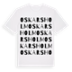 Oskarsholm ordlek t-shirt