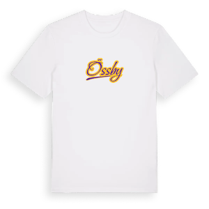 Össby baseball t-shirt – ekologisk bomull t-shirt från Pinshirt