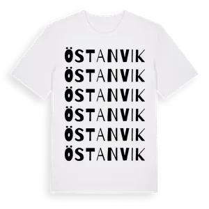 Östanvik ordlek t-shirt – ekologisk bomull t-shirt från Pinshirt