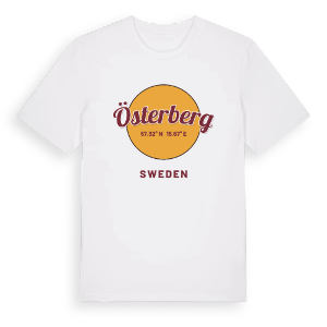 Österberg cirkel t-shirt – ekologisk bomull t-shirt från Pinshirt
