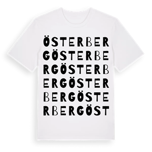 Österberg ordlek t-shirt – ekologisk bomull t-shirt från Pinshirt