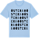 Blue Soul t-shirt med Österbo ordlek t-shirt