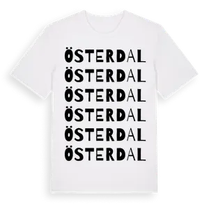 Österdal ordlek t-shirt – ekologisk bomull t-shirt från Pinshirt