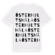 Österhultsmåla ordlek t-shirt
