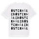 Östermålen ordlek t-shirt