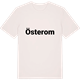 Vintage White t-shirt med Österom fetstil t-shirt