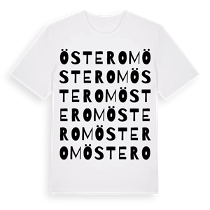 Österom ordlek t-shirt – ekologisk bomull t-shirt från Pinshirt