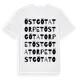White t-shirt med Östgötatorpet ordlek t-shirt