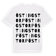 Östingstorp ordlek t-shirt