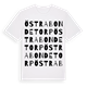 Östra Bondetorp ordlek t-shirt