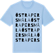 Blue Soul t-shirt med Östra Persmåla ordlek t-shirt