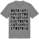 Mid Heather Gray t-shirt med Östra Stamphult ordlek t-shirt