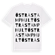 Östra Stamphult ordlek t-shirt