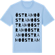 Blue Soul t-shirt med Östramo ordlek t-shirt