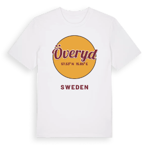 Överyd cirkel t-shirt – ekologisk bomull t-shirt från Pinshirt
