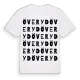 Överyd ordlek t-shirt