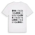 Övra Ålebäck ordlek t-shirt