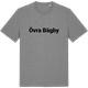 Mid Heather Gray t-shirt med Övra Bägby fetstil t-shirt