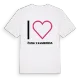 Jag älskar Övra Vannborga t-shirt stort tryck