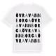 Övra Vannborga ordlek t-shirt