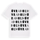 Övraholm ordlek t-shirt