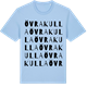 Blue Soul t-shirt med Övrakulla ordlek t-shirt