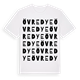 Övre Dye ordlek t-shirt
