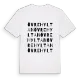 Övre Hyltan ordlek t-shirt