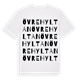 Övre Hyltan ordlek t-shirt