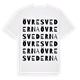 Övre Svederna ordlek t-shirt