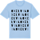 Blue Soul t-shirt med Oxelvik ordlek t-shirt
