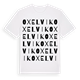 White t-shirt med Oxelvik ordlek t-shirt