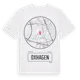White t-shirt med Oxhagen t-shirt