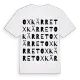 Oxkärret ordlek t-shirt