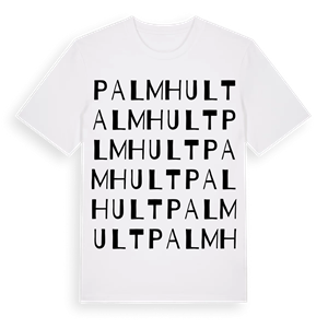 Palmhult ordlek t-shirt – ekologisk bomull t-shirt från Pinshirt