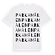 Parkamålen ordlek t-shirt