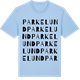 Blue Soul t-shirt med Parkelund ordlek t-shirt