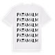 Pata malm ordlek t-shirt