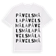 Påvelsmåla ordlek t-shirt