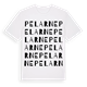 Pelarne ordlek t-shirt