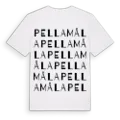 Pellamåla ordlek t-shirt