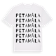 Petamåla ordlek t-shirt