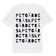 Petgärdeträsk ordlek t-shirt