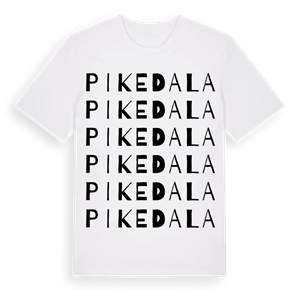 Pikedala ordlek t-shirt – ekologisk bomull t-shirt från Pinshirt