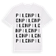 Pilen ordlek t-shirt