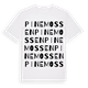 Pinemossen ordlek t-shirt