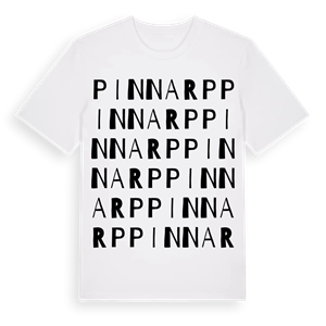 Pinnarp ordlek t-shirt – ekologisk bomull t-shirt från Pinshirt